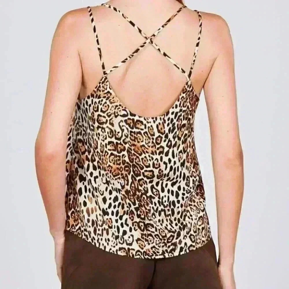 Leopard Print Camisole Top - Picture 2 of 4